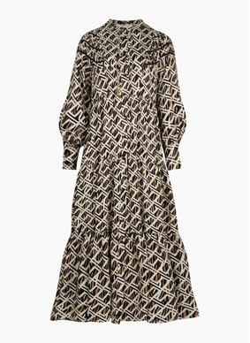 COOP TIERING IS CARING Dress - Bronze