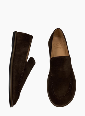 EOS Felicity Loafer Chestnut Suede