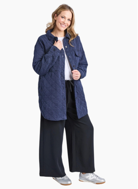 Elm Katie Quilted shacket