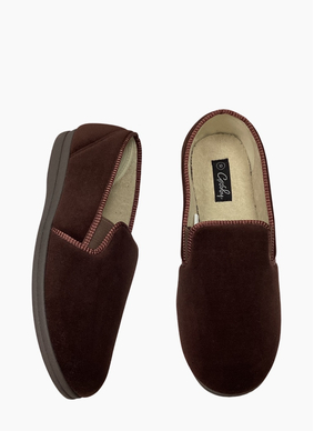 Grosby Percy Slipper Chocolate