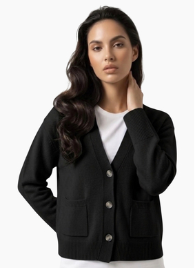 HARLEM Coco Cardigan Black