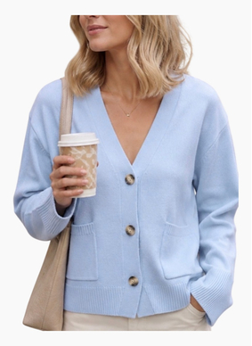 HARLEM Coco cardigan Blue