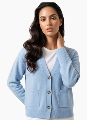 HARLEM Coco cardigan Blue
