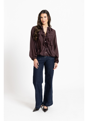 Seeking Lola Once Upon Blouse - Brunette