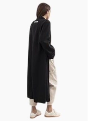 MOSS Luca Coatigan Black