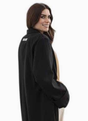 MOSS Luca Coatigan Black