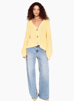 MinkPink Alba Cardigan - Daffodil