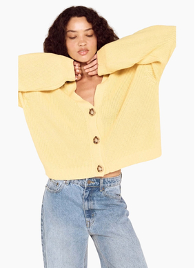 MinkPink Alba Cardigan - Daffodil