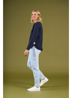 Charlie Jane Brunswick Crew-Midnight
