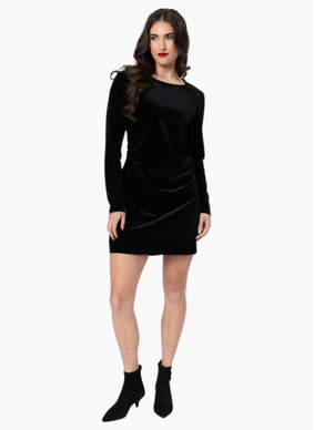 Seeking Lola SLINKY DINKIE DRESS BLACK