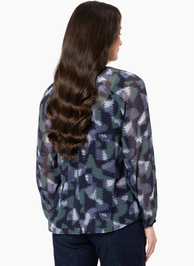 Seeking Lola TILLY SHIRT-NAVY MIST