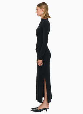 Staple the Label Alexi Assym Detail Midi Dress