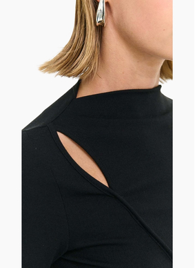 Staple the Label Alexi Assym Detail Midi Dress