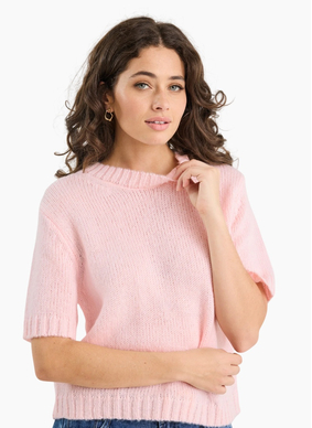 Stories Be Told Countless Blush Soft Knot Tee