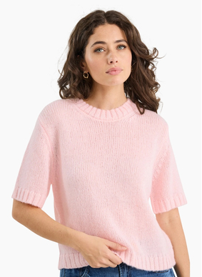 Stories Be Told Countless Blush Soft Knot Tee