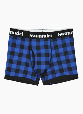 Swanndri Mens Boxer Brief - Blue
