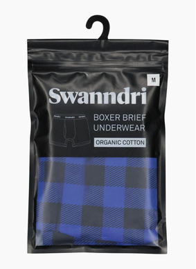 Swanndri Mens Boxer Brief - Blue
