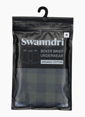 Swanndri Mens Boxer Brief - Olive