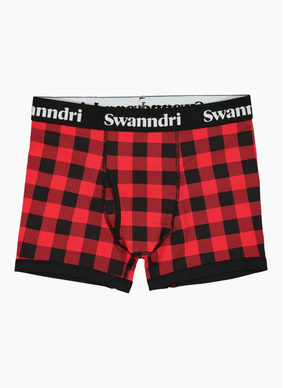Swanndri Mens boxer Brief - Red