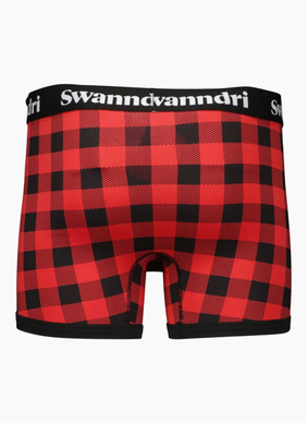 Swanndri Mens boxer Brief - Red