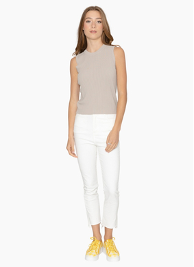 Two by Two KN1003 Cassia Top - Taupe