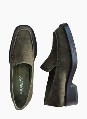 Bresley Palegic Loafer Olive Suede