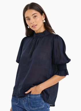 By Rosa Verse Top Navy