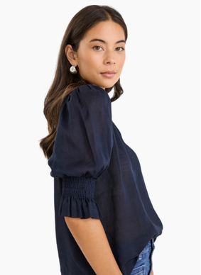 By Rosa Verse Top Navy