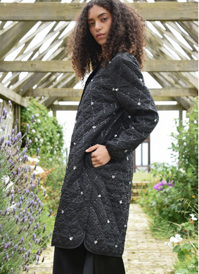 COOP COOP LOVE IT OR QUILT IT JACKET-BLACK