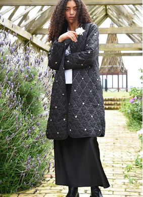COOP COOP LOVE IT OR QUILT IT JACKET-BLACK