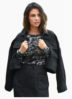 COOP Coop Tweedle Bow Jacket
