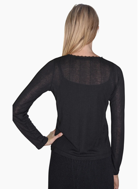 COOP The Fine Line Top - Black