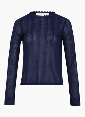 COOP The Fine Line Top - Navy