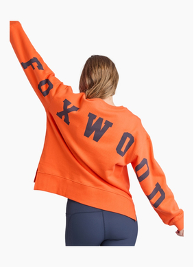 Foxwood INTERVAL  CREW in Orange/Navy