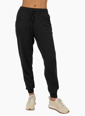 Humidity Contrast Merci Pant - Charcoal / Latte