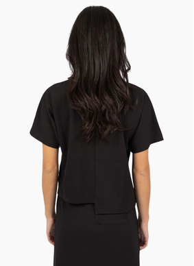 Humidity Mosh Top - Black (HW26104)