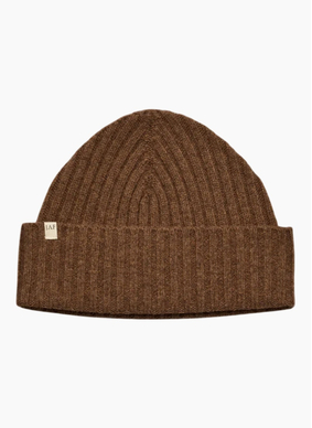Just Another Fisherman Merino Skipper Beanie  - Timber