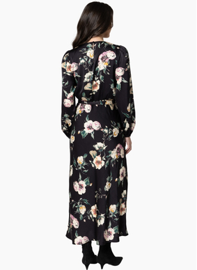 Leila + Luca MONACO DRESS-INK BLOOM