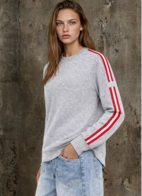 Mi Moso Bianca Sweatshirt - Marle Grey