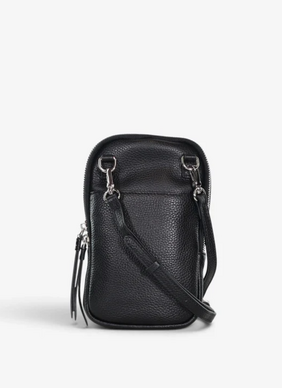 Minx Dial Up Jet Setter Bag - Black/Silver