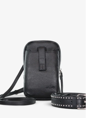 Minx Dial Up Jet Setter Bag - Black/Silver