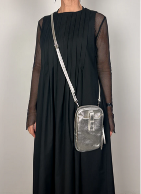 Minx Dial Up Jet Setter Bag - Silver