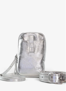 Minx Dial Up Jet Setter Bag - Silver