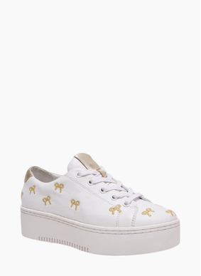 Minx LOVE KNOTS Sneaker - White/Gold