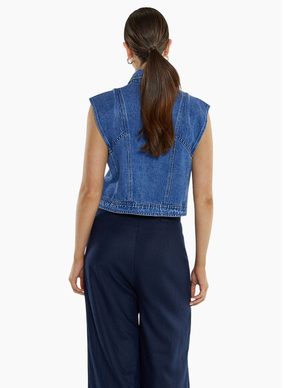 SASS BETH TAYLORED PANT-NAVY