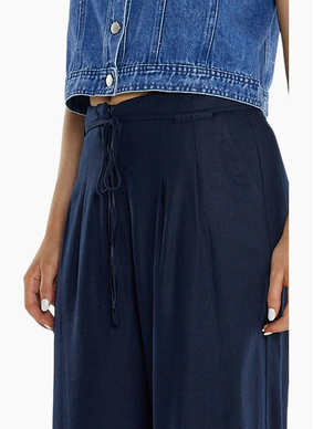 SASS BETH TAYLORED PANT-NAVY