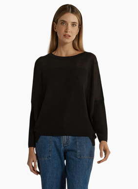 FATE + BECKER  Charlie Knit Jersey Black