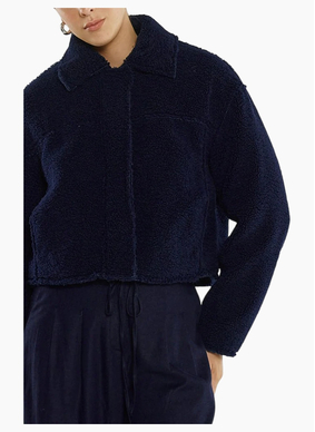 SASS Jazz Cropped Jacket - Ink