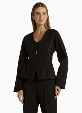 FATE + BECKER  Pia Ponte Jacket Black