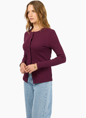 Silent Theory Button up LS Top